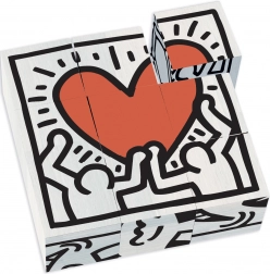 Vilac lesene kocke Keith Haring