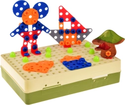 Vijačna sestavljanka dinozavri z vrtalnikom