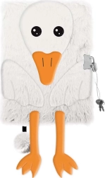 Moj mali prijatelj Gos Gosenica Puhast dnevnik z visečo ključavnico A5 96K 9040