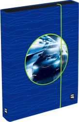 Škatla za zvezke A4 Jumbo OXY Sherpy Blue