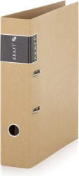 Vzvodni registrator A4, laminiran, hrbet 7 cm, KRAFT nature