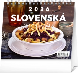 Namizni koledar Slovaška kuhinja 2026