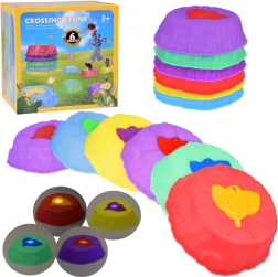 Svetleča senzorična pot - kamni za trening ravnotežja