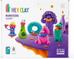 Hey Clay Monsters – komplet penaste modelirne mase za otroke