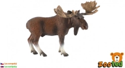 Plastična figurica evropskega losa 13 cm