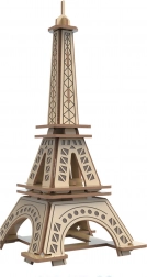 3D lesene sestavljanke STOLP EIFFEL s kompletom barv