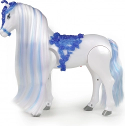 Električni konj z razčesavanimi lasmi Zimsko kraljestvo