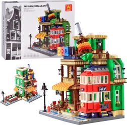 Konstrukcijski komplet arhitektura sveta – restavracija BBQ Pariz 1922 kosov