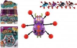 plezalni pajek za steklo 8 × 6 cm, plastičen, 4 barve