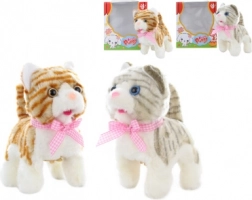 Hodeča plišasta mačka z zvokom