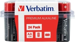 Alkalne baterije AA 1,5 V VERBATIM, 24 kos