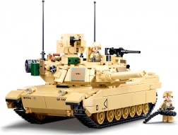 Sluban ModelBricks bojni tank M1A2 Abrams sestavljanka