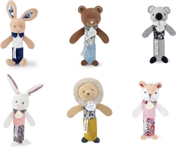 Otroški ropotuljica s piskom z motivom živali