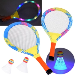 Svetlobne badminton loparji za zabavo