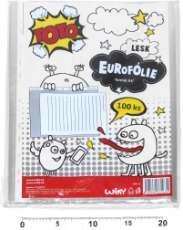 Prozoren viseči ovitek za dokumente A4 - sijaj