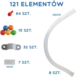 Senzorična igrača STEM Wall set 121 kosov