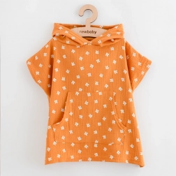 Otroški muslinasti pončo New Baby Feeling Animal XS 35 cm