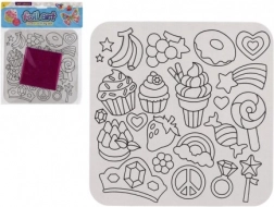 Kreativni set čarobnih slik s folijami bleščečih