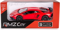 Kovinski model avtomobila Lamborghini Aventador Superveloce 1:36 rdeč – RMZ City