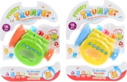 Otroška trobentica na baterije z zvoki in melodijami