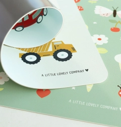Podloga z motivom vozil A Little Lovely Company