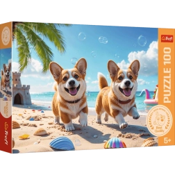 Puzzle Trefl Corgi – kužek 100 kosov