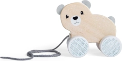 Vlečni lesen medvedek BIGJIGS TOYS