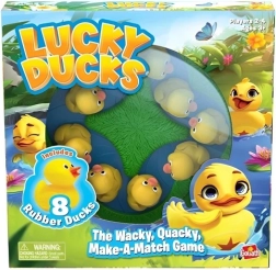 Lucky Ducks – interaktivna igra s plastičnimi račkami za otroke od 3 let, Goliath Games