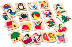 Bino lesene slikovne oznake za vrtce