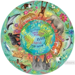 Okrogla sestavljanka Planeta B ne obstaja, 500 koščkov – GIBSONS