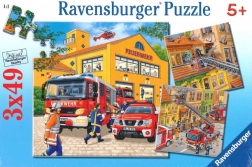 Ravensburger sestavljanka gasilci 3x49 koščkov