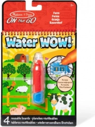 vodna barvanka kmetija s peresom MELISSA & DOUG Water Wow
