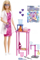 Barbie punčka znanstvenica z laboratorijskim kompletom