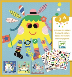 Djeco set nalepk Podvodna bitja