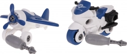 Razstavni set Letalo in Motocikel