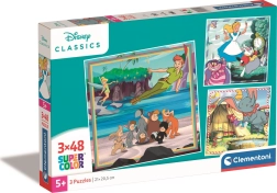 Clementoni puzzle Disney klasika 3x48 kosov