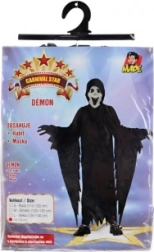 Pustni kostum demon za otroke 92–104 cm