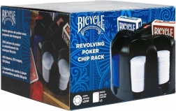 Poker set z vrtljivim stojalom za žetone (200) Bicycle