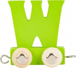 Small Foot lesen vagonček abeceda črka W