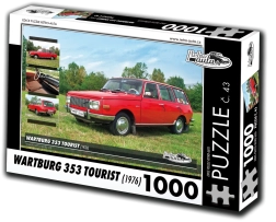 Sestavljanka Retro-avtomobili Wartburg 353 Tourist (1976) – 1000 koščkov