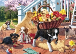 Sestavljanka Mladički 1000 koščkov DINO