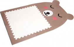 Oblikovalska sestavljanka tla Medvedek rjav z belim trebuhom