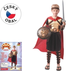 Otroški pustni kostum gladiatorja 110–120 cm