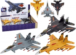 Model letala s trenjem s pogonom siva črna ali rumena