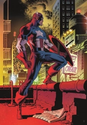 Clementoni sestavljanka Marvel: Stotnik Amerika 1000 koščkov