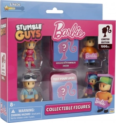 Deluxe škatla s figuricami STUMBLE GUYS x BARBIE – 6 kos