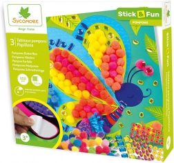 Stick & Fun okrasje z bučicami Metulji