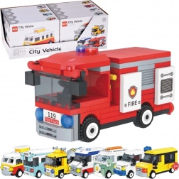 gradbeni komplet mestna vozila City Vehicle – modeli za male in velike graditelje