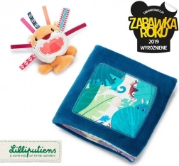 Lilliputiens - Knjiga z mini lutko Lev Jack 9 m+