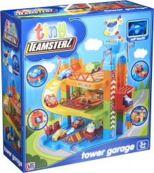 Teamsterz Tiny stolpna garaža z avtomobilčkom